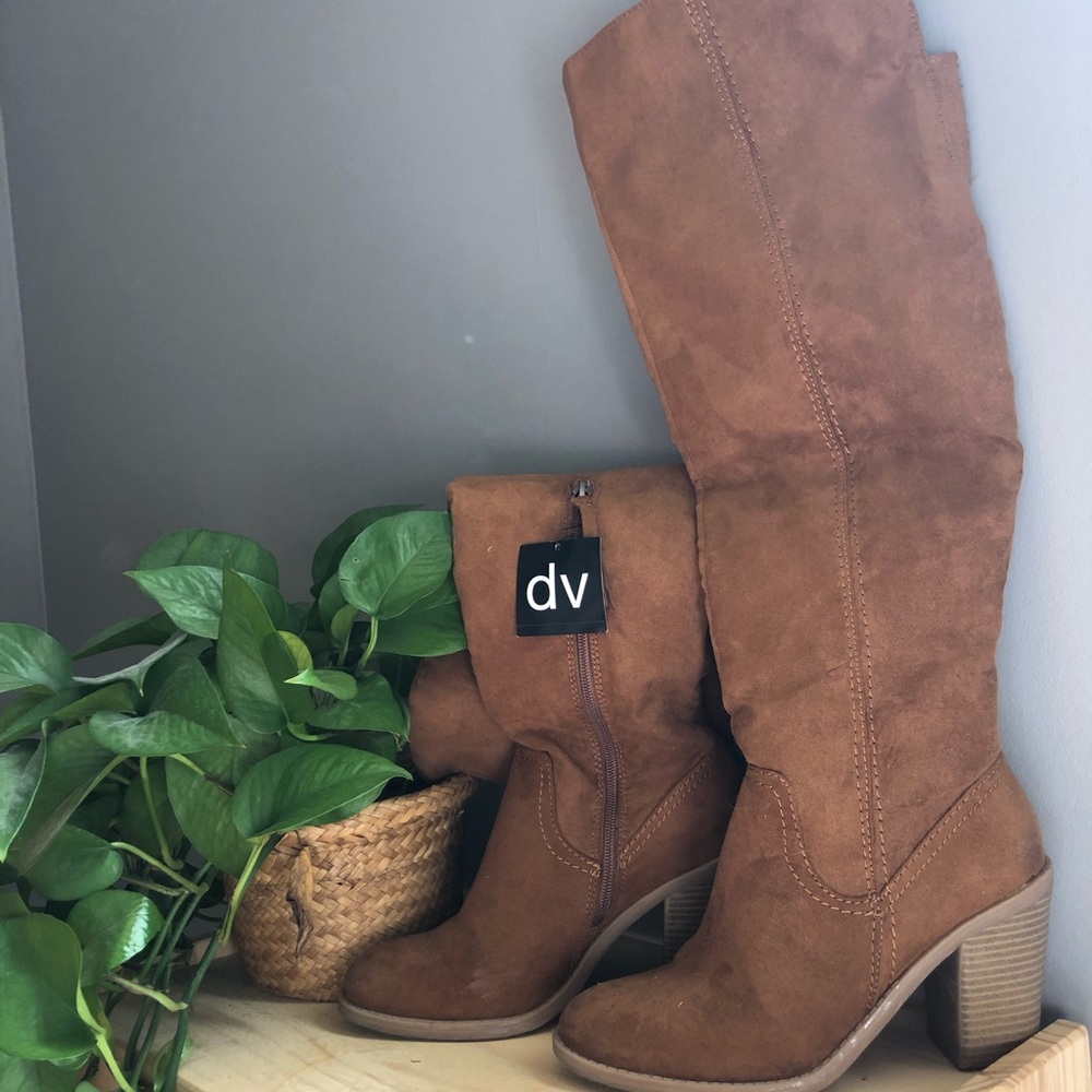 Dolce Vita Over-the-Knee Faux Suede Boots
